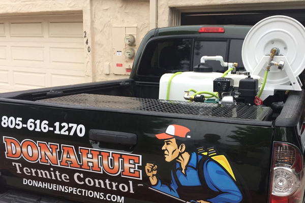 Truck mounted Subteranean Treatment Applicator